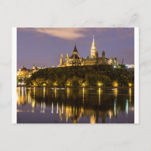 オタワ議会アットナイト ポストカード (正面)