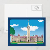 オタワ議会建物 ポストカード (正面/裏面)