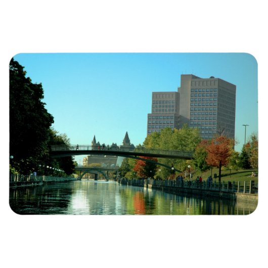 オタワ運河 マグネット (横)