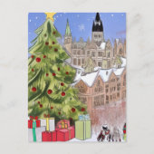 オタワ・オンタリオのクリスマスポストカード ポストカード (正面)