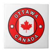 オタワ・カナダ タイル (正面)
