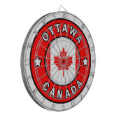 オタワ・カナダ ダーツボード (正面左)