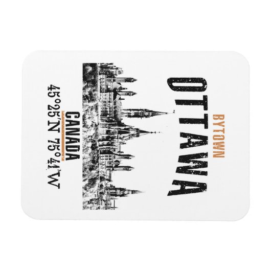 オタワ マグネット (横)