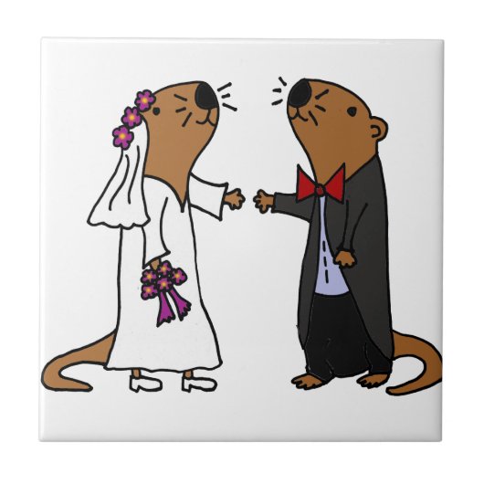 オターおもしろい結婚ーの漫画 タイル (正面)