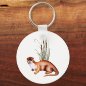 オターよくはしゃぐター キーホルダー (正面)