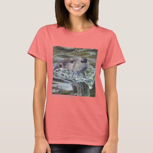 オターポップ!長袖Tシャツ Tシャツ (正面)