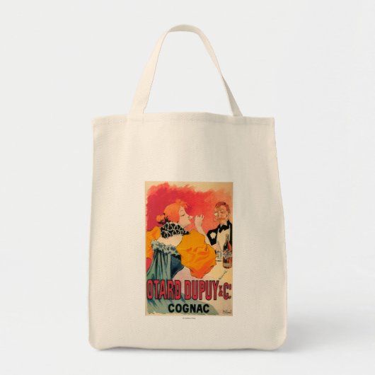 オタール・デュピュイ株式会社コニャック宣伝ポスター トートバッグ (正面)