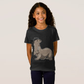 オター絵を描ズ絵を描ブラシ Tシャツ (正面フル)