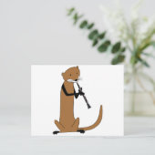 オター遊ズ・ザ・クラリネット ポストカード (スタンド正面)