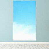 オタ澄んワ市の空。買今 キャンバスプリント (インサイチュ (ウッドフロア))