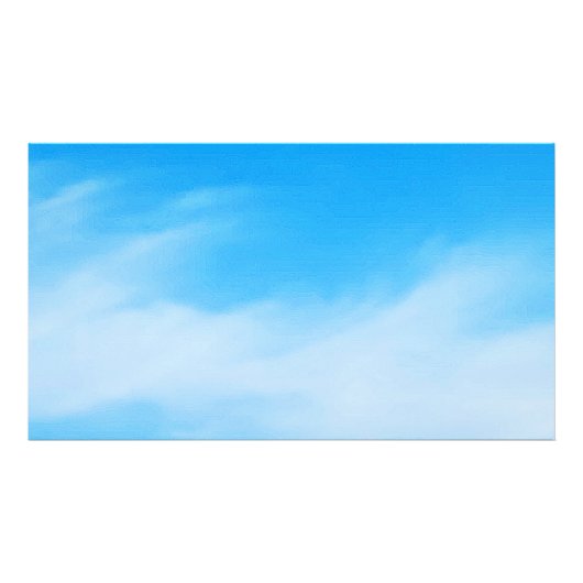 オタ素晴らしワ・スカイの雲。買今 フォトプリント            (正面)