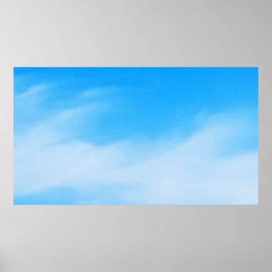 オタ素晴らしワ・スカイの雲。買今 ポスター (正面)