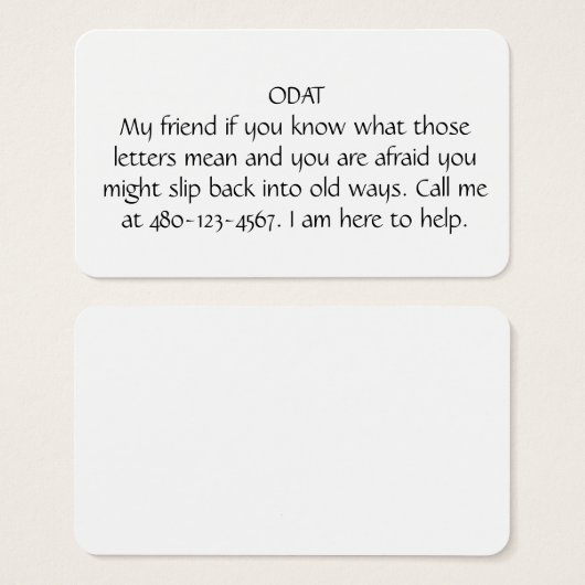 オダト (正面&裏面)