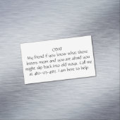 オダト マグネット名刺 (インサイチュ)