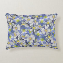 オダマキ（植物）のシームレスなパターン