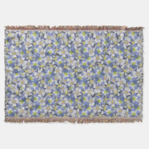 オダマキ（植物）のシームレスなパターン