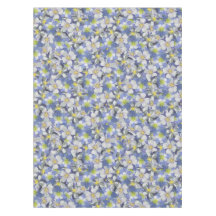 オダマキ（植物）のシームレスなパターン