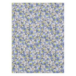 オダマキ（植物）のシームレスなパターン テーブルクロス