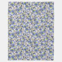 オダマキ（植物）のシームレスなパターン