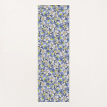 オダマキ（植物）のシームレスなパターン