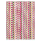 オダマキ(植物)の花エレガントフローラ四角形 テーブルクロス (正面)