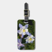 オダマキ（植物）クラスタ ラゲッジタグ (正面縦)