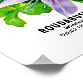 オダマキ(植物)シードパケットラベル ポスター (角)