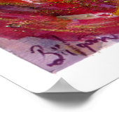 オダマキ（植物）/ベネチアンマスカレードボール ポスター (角)