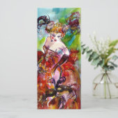 オダマキ(植物),マルディグラススウィート16マスカレードパーティー 招待状 (スタンド正面)