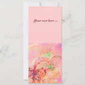 オダマキ(植物),マルディグラススウィート16マスカレードパーティー 招待状 (裏面)