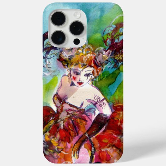 オダマキ(植物)/ヴェネツィア・マスカレード・ナイト Case-Mate iPhoneケース (裏面)