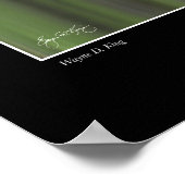 オダマキ（植物）春 ポスター (角)