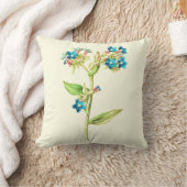 オダマキ（植物）花 クッション (ブランケット)