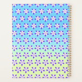 オダマキ（植物）花 プランナー手帳 (裏面)