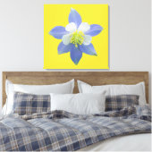 オダマキ（植物）2 キャンバスプリント (インサイチュ (寝室))