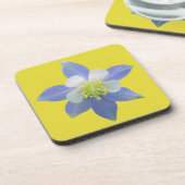 オダマキ（植物）2 コースター (左側)