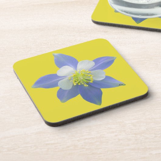 オダマキ（植物）2 コースター (左側)