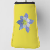 オダマキ（植物）2 ゴルフヘッドカバー (回転90)