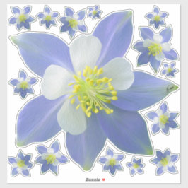 オダマキ（植物）2 シール