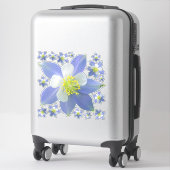 オダマキ（植物）2 シール (スーツケース)