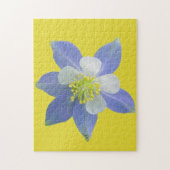 オダマキ（植物）2 ジグソーパズル (縦)