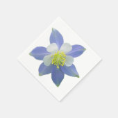 オダマキ（植物）2 スタンダードカクテルナプキン (角)