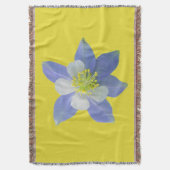 オダマキ（植物）2 スローブランケット (正面縦)