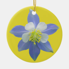 オダマキ(植物)2 セラミックオーナメント