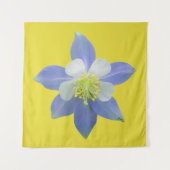 オダマキ（植物）2 タペストリー (正面)