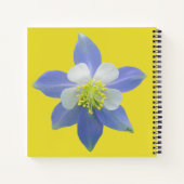 オダマキ（植物）2 ノートブック (裏面)