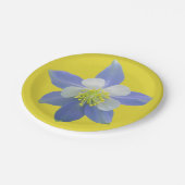 オダマキ（植物）2 ペーパープレート (アングル)