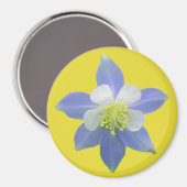 オダマキ（植物）2 マグネット (正面/裏面)