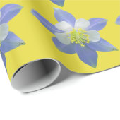 オダマキ（植物）2 ラッピングペーパー (ロールコーナー)