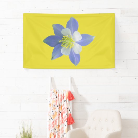 オダマキ（植物）2 横断幕 (インサイチュ)